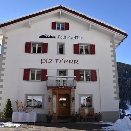 Tinzen B&B Piz D'Err מראה חיצוני תמונה