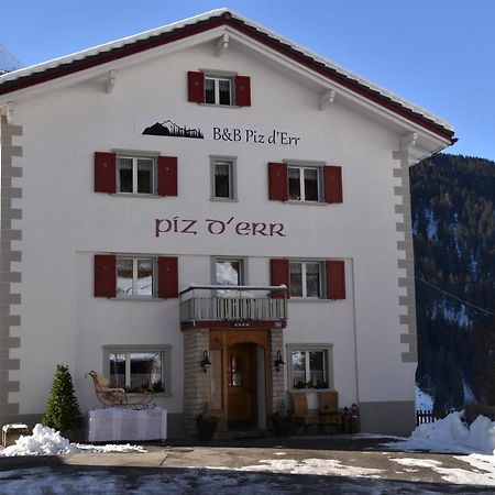 Tinzen B&B Piz D'Err מראה חיצוני תמונה