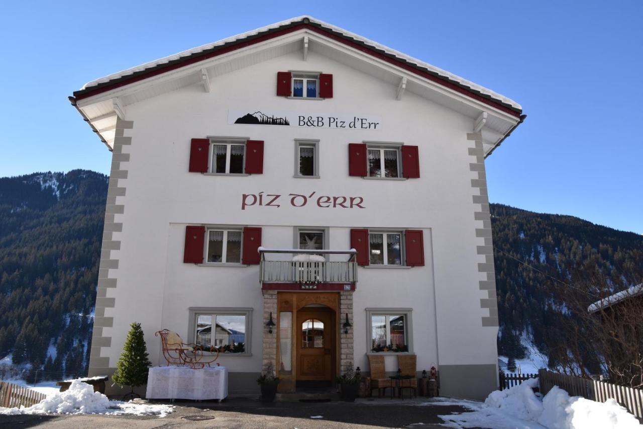 Tinzen B&B Piz D'Err מראה חיצוני תמונה